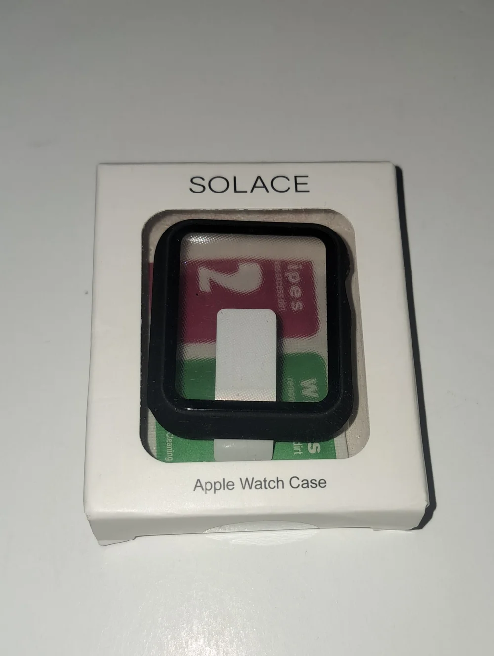 Solace Case for Apple Smart Watch - Black